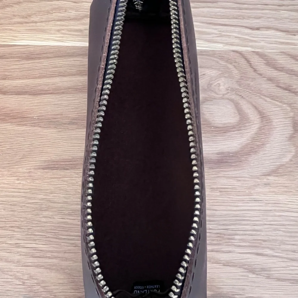 Portland Leather Sidekick Pouch "Grizzly" NWOT - Picture 6 of 7